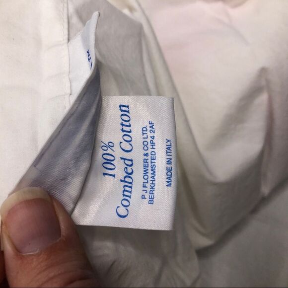 Designers Guild Green Wave Pink Dot Flat Sheet - Picture 5 of 8